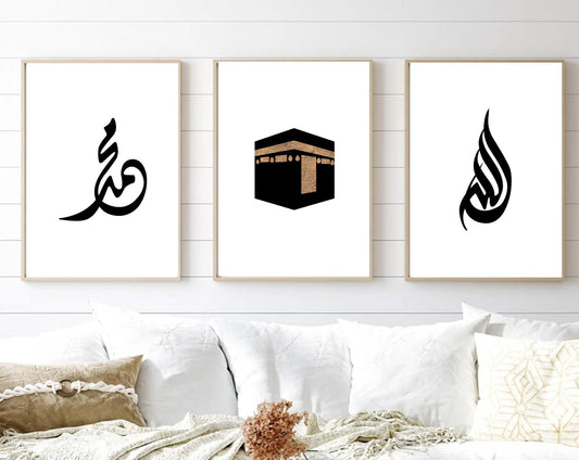 Kaaba Islamic Wall art Poster