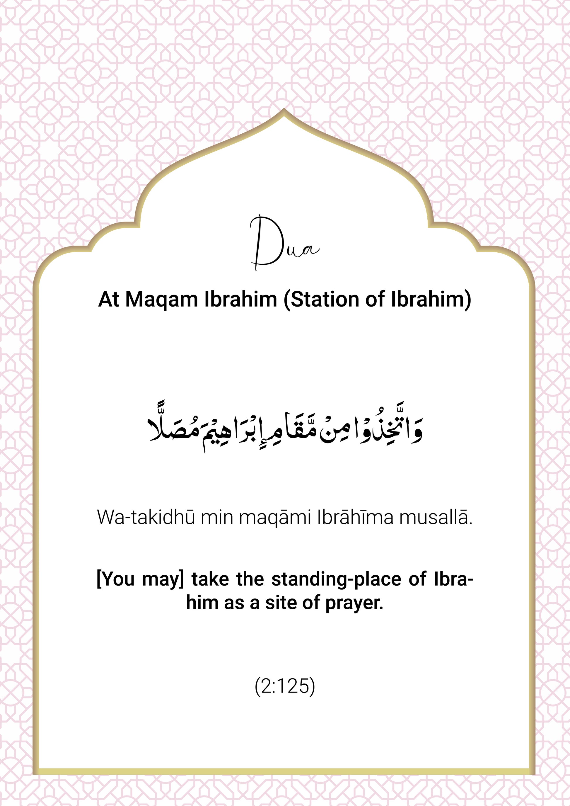 Prayers during Hajj or Umrah