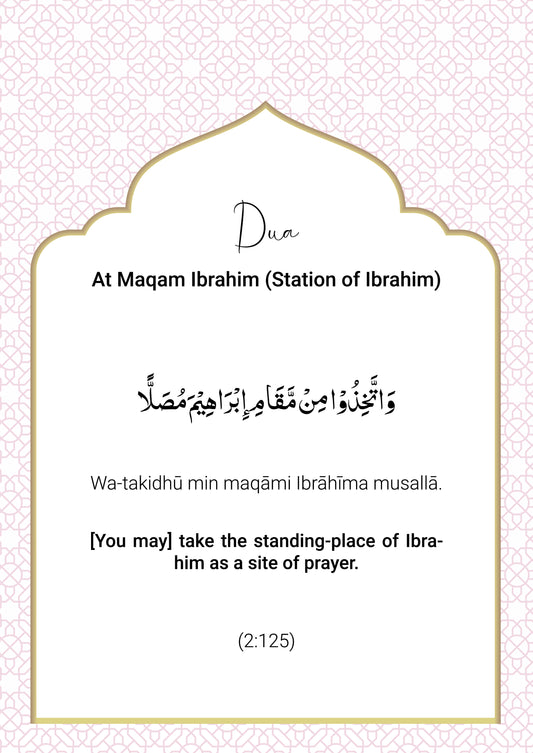 Prayers during Hajj or Umrah