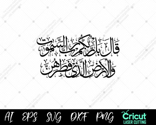 "Surah Al-Anbiya Ayat 56 – A Reminder of the Creator of the Heavens and Earth"
