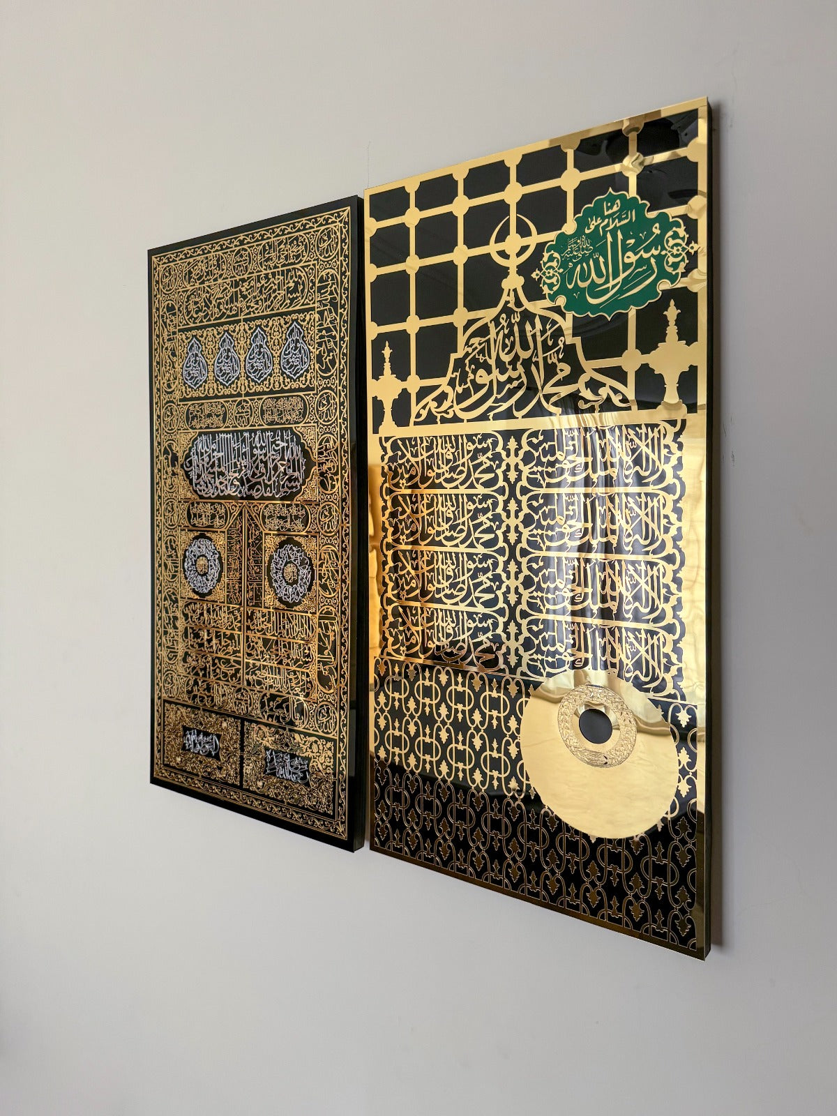 Islamic Wall Art, Kiswah & Madina Jali Islamic Decors, Acrylic